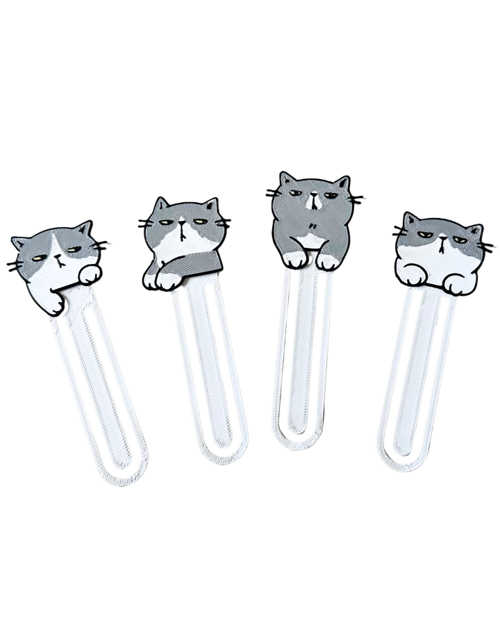 Marque-page Chats râleurs