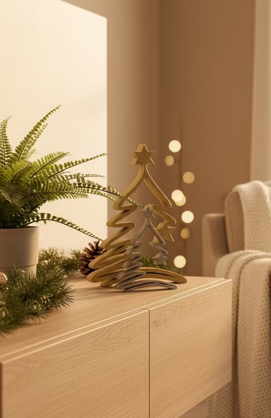 Sapin de Noël décoratif – Design moderne & minimaliste