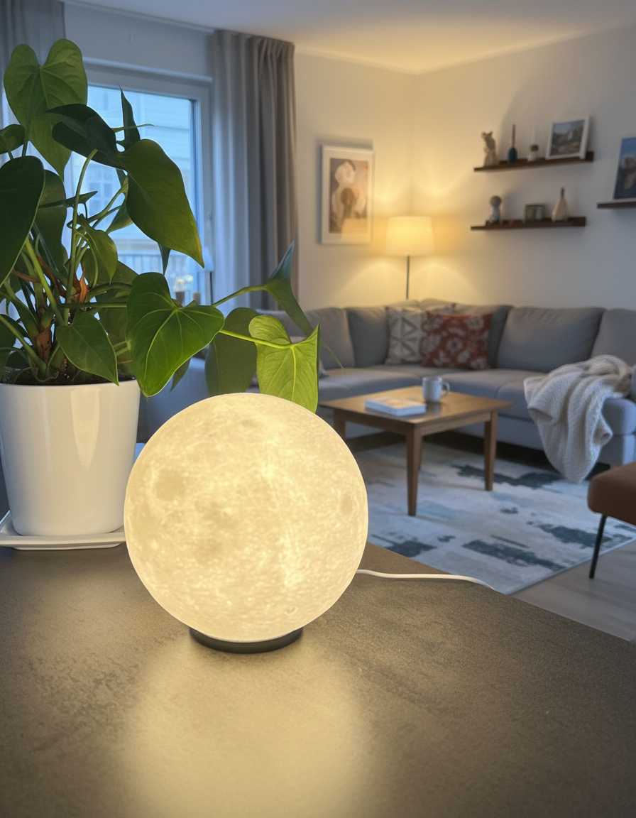 Moon Lamp (Lampe "Lune")