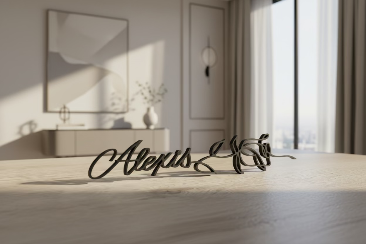 Rose décorative - Idée cadeau Saint-Valentin - Personnalisable