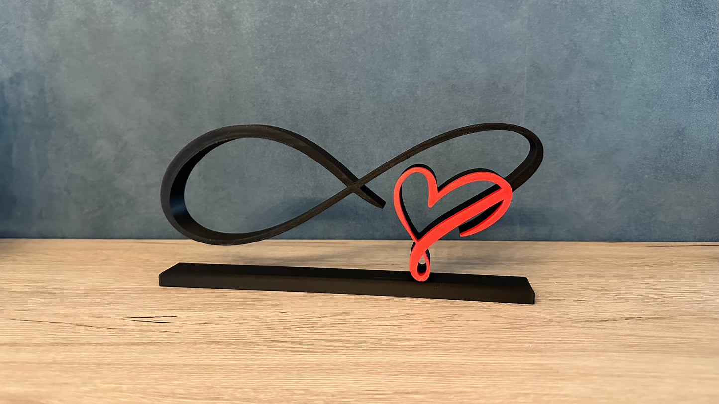 Décoration cœur infini | Idée cadeau Saint-Valentin