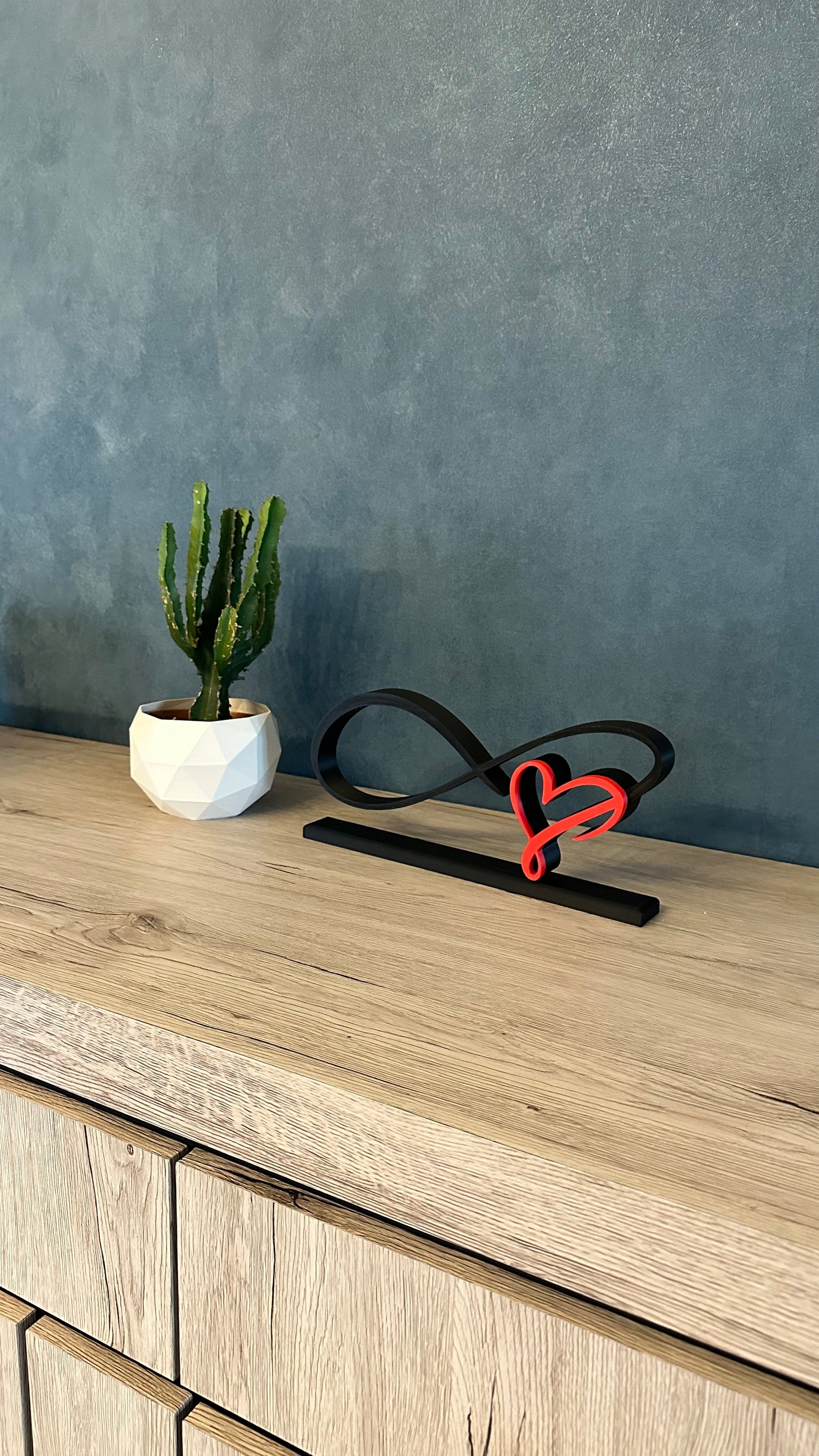 Décoration cœur infini | Idée cadeau Saint-Valentin