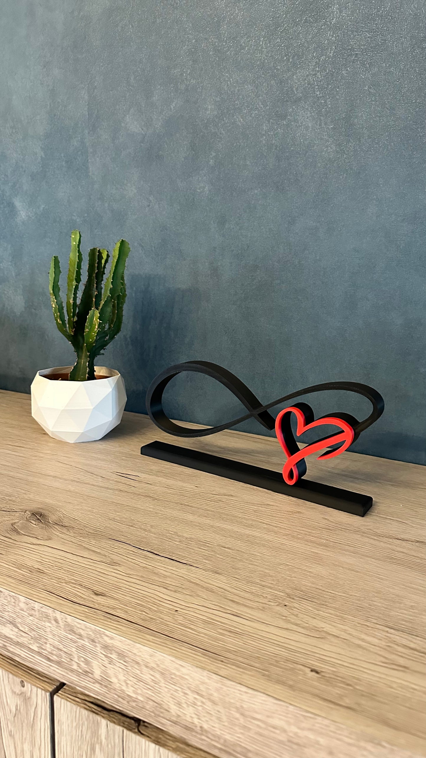 Décoration cœur infini | Idée cadeau Saint-Valentin