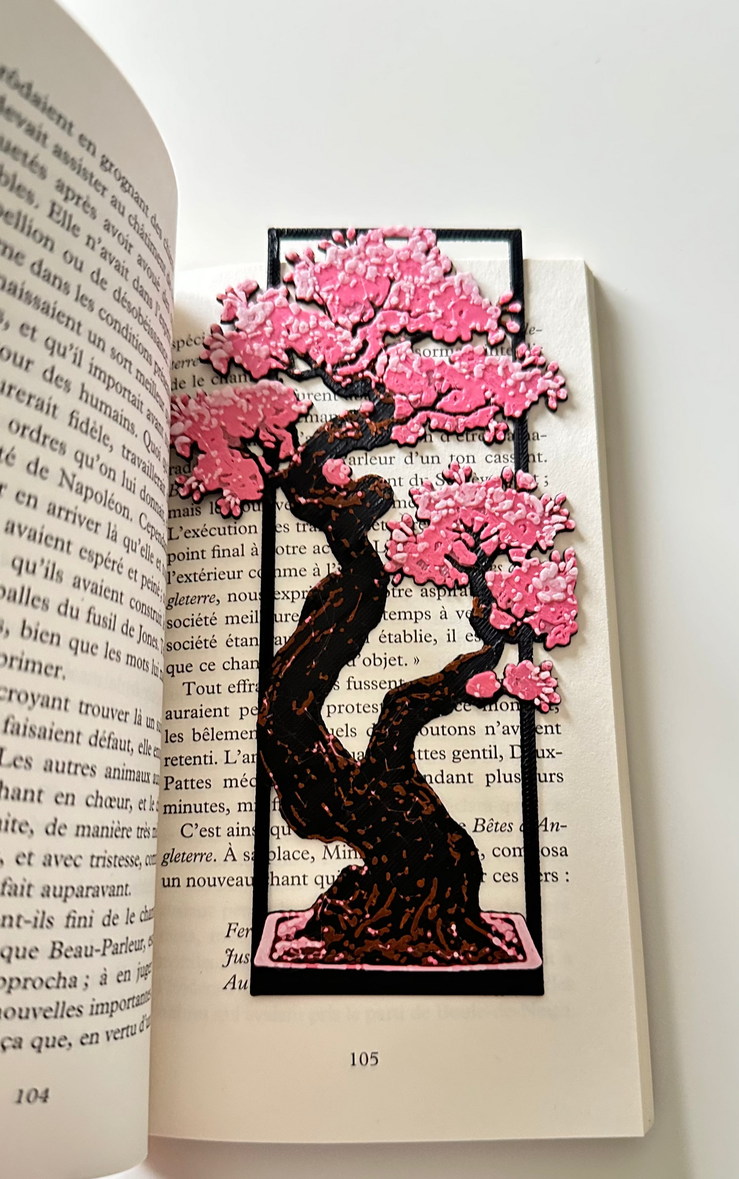 Marque-page Arbre Japonais – Fleurs de Cerisier